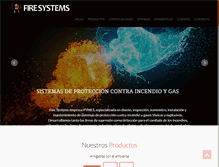 Tablet Screenshot of firesystemscr.com